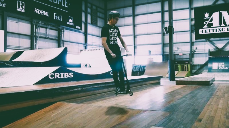 tricks trottinette freestyle 180