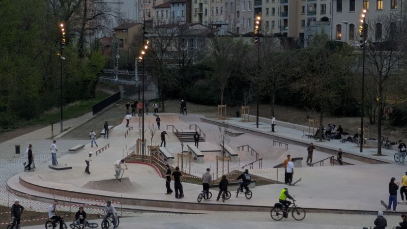 Un nouveau Skatepark à Caluire