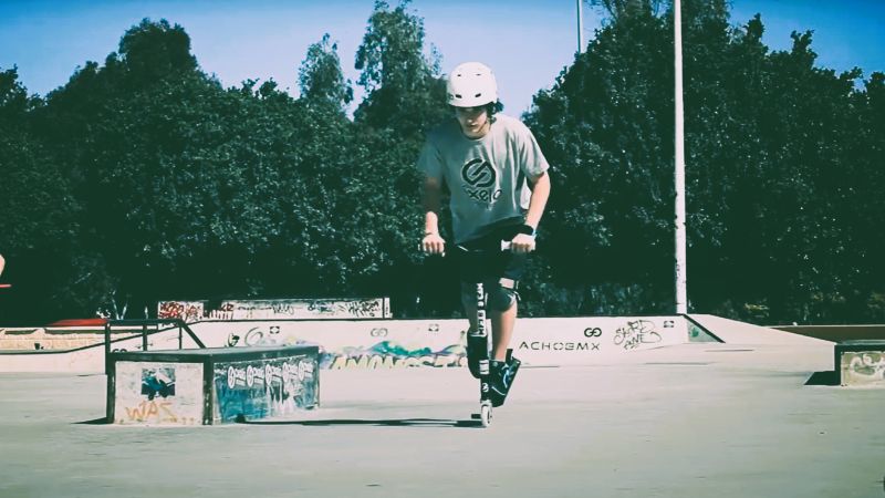 tricks trottinette freestyle hang five