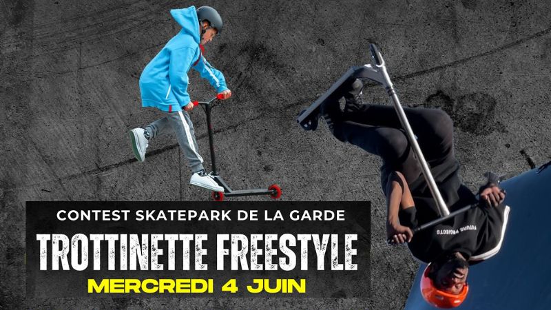 Trottinette Freestyle à La Garde